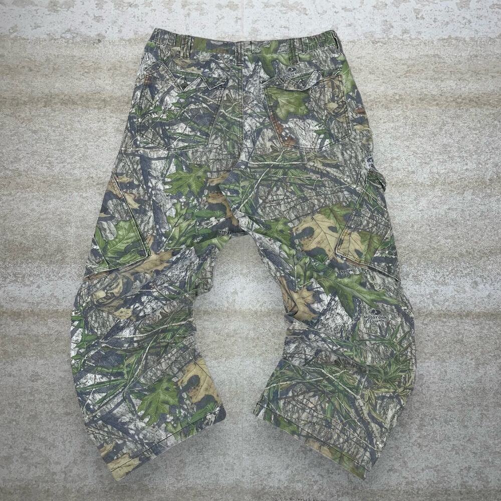 Vintage 90s Mossy Oak Hunting Camo Tactical Pants 36x30 Baggy Wide Fit Cargos